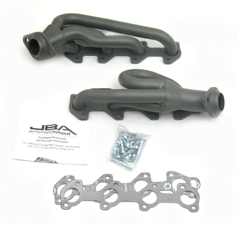 JBA 02-03 Dodge RAM 4.7L PowerTech 1-1/2in Primary Ti Ctd Cat4Ward Header 1949S-1JT 1949S-1JT Photo - Primary
