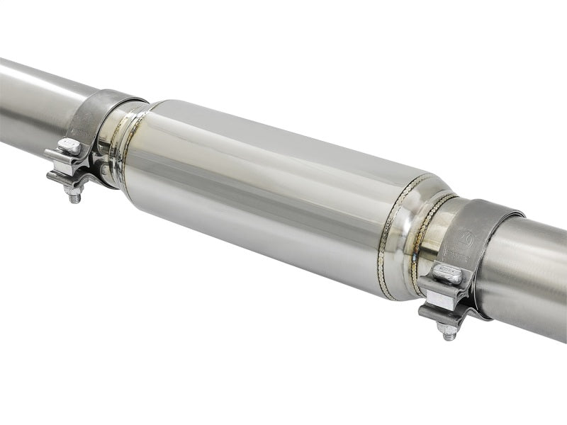 aFe MACH Force-Xp 304 Stainless Steel Cat-Back Exhaust System w/Polished 49-36340-P Photo - Unmounted