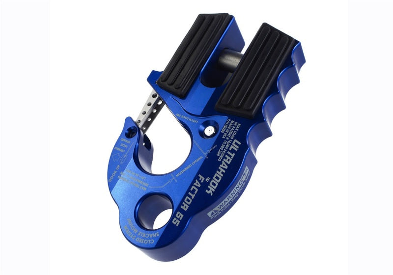 Ford Racing Factor 55 UltraHook w/Rope Guard - Blue M-1821-UHB M-1821-UHB Photo - Unmounted