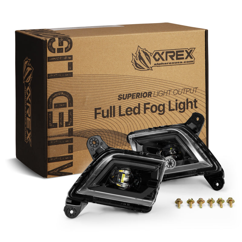 AlphaRex 19-23 Chevrolet Silverado 2500/3500HD DoubleTap Dual Color LED Projector Fog Lights 210017 210017 User 1