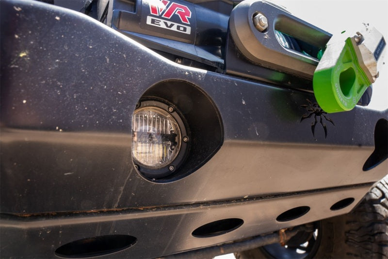 Rigid Industries 360-Series 4in LED Off-Road Spot Beam - RGBW (Pair) 36402 36402 Photo - Mounted