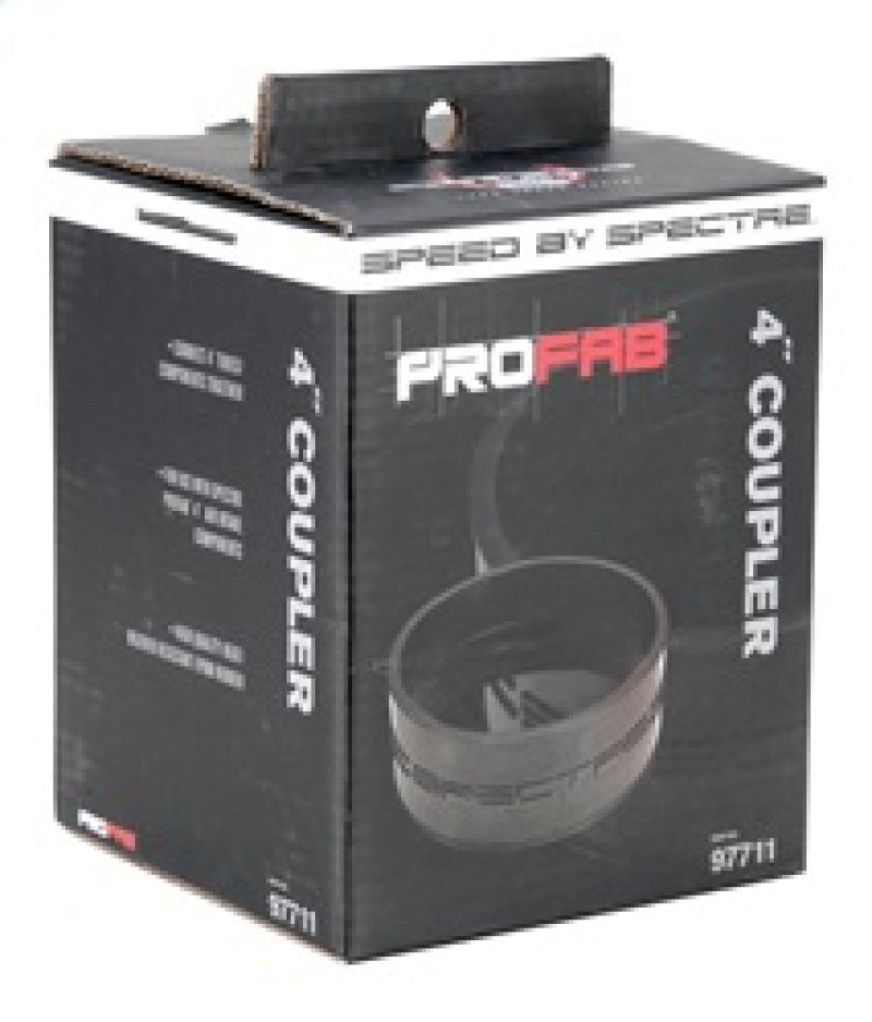Spectre Coupler 4in. ID - Black 97711 97711 Photo - in package