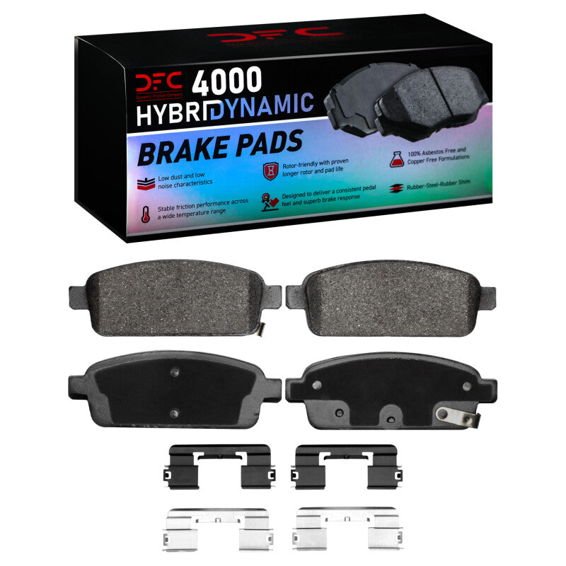 DFC DFC 4000 HybriDynamic Brake Pads Brakes, Rotors & Pads Brake Pads - OE main image