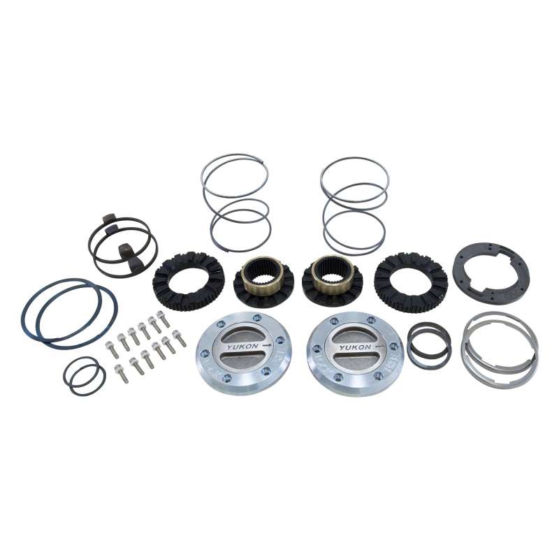 Yukon Gear & Axle Yukon Hardcore Locking Hub Set for 00-08 Dodge 1-Ton Front w/Spin Free Kit YHC70009 YHC70009 Photo - Primary