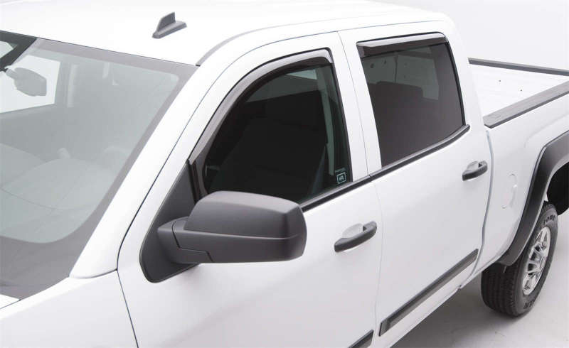 EGR 14+ Chev Silverado/GMC Sierra Crw Cab In-Channel Window Visors - Set of 4 (571771) 571771 571771 Photo - lifestyle view