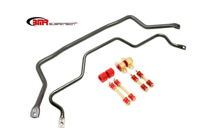 BMR 82-92 Chevrolet Camaro Front & Rear Sway Bar Kit w/ Bushings SB027H SB027H Photo - Primary