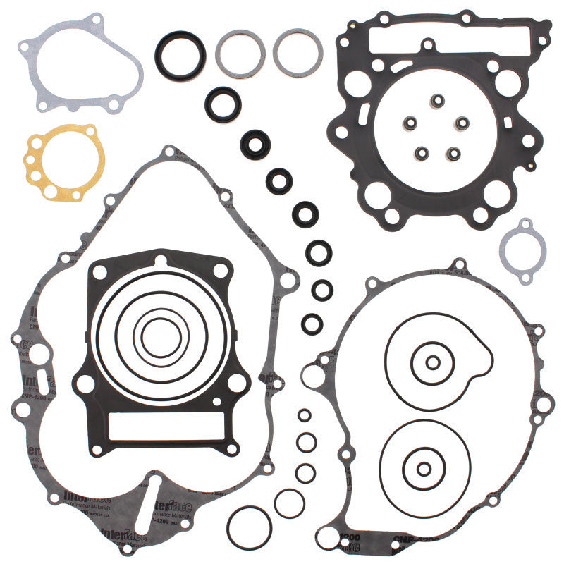 QuadBoss 01-05 Yamaha YFM660R Raptor Complete Gasket Set w/ Oil Seal 564039 564039 Photo - Primary