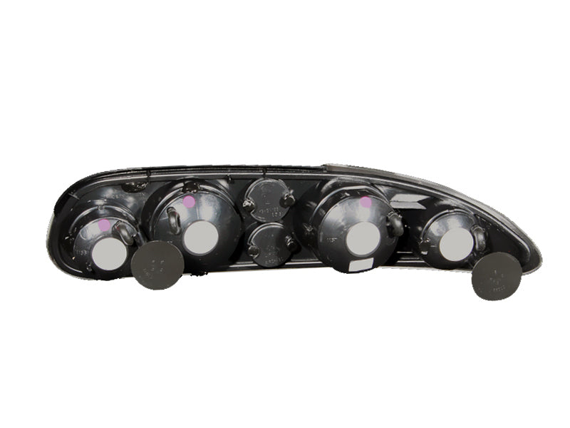 Anzo 1993-2002 Chevrolet Camaro Taillights Black 221013 Photo - Unmounted