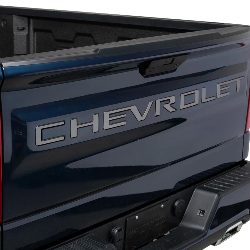 Putco 23-24 Chevrolet Colorado - Grille Letters - Black Platinum Chevrolet Letters 55555BPGM 55555BPGM Photo - Primary