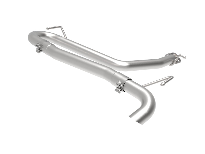aFe Takeda 2-1/2in 304 SS Axle-Back Exhaust (No Muffler) 18-21 Hyundai Kona L4 1.6L (t) 49-37017NM 49-37017NM Photo - Primary