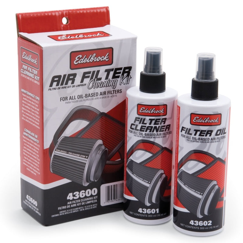 Edelbrock Air Filter Cleaning Kit, Clear Oil 43600 Photo - Primary