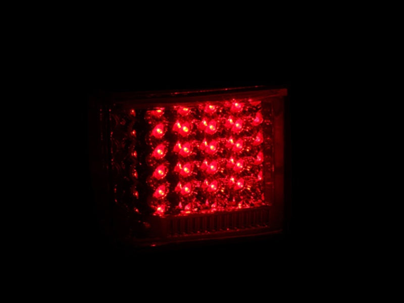 Anzo 2007-2014 Ford Expedition LED Tail lights Red/Clear 311108 Photo - Mounted