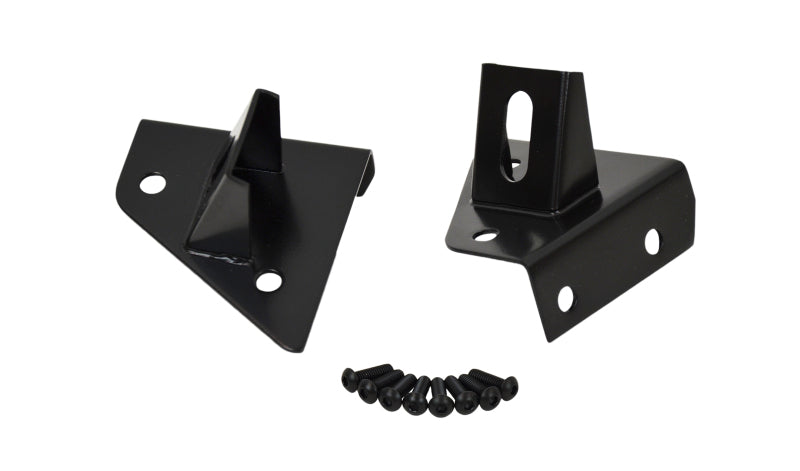 Kentrol 76-95 Jeep CJ/Wrangler YJ Light Bracket Pair - Powdercoat Black 50531 50531 Photo - Primary