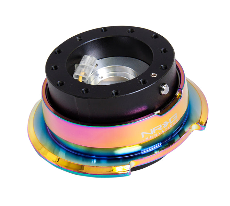 NRG 2.8 Quick Release Black Body Neochrome Ring SRK-280BK-MC Photo - Primary