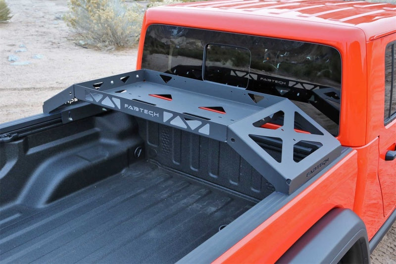 Fabtech 2020 Jeep JT Gladiator Cargo Rack FTS24256 FTS24256 Photo - Mounted