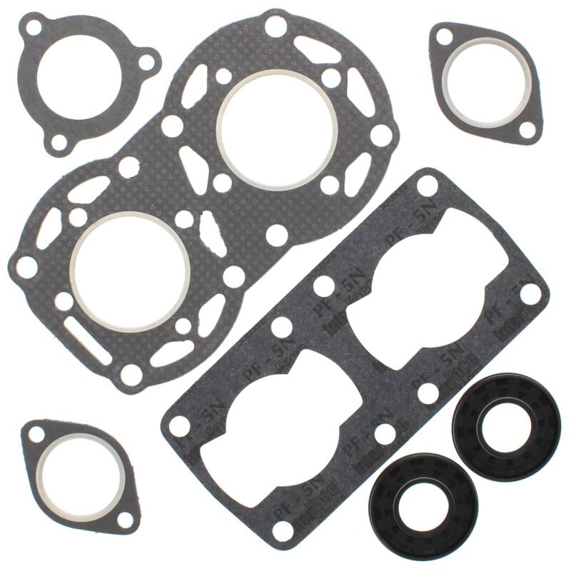 Vertex Pistons Vertex Gaskets 1983 Polaris Indy Cross Country Complete Gasket Kit w/ Oil Seals 711109 711109 Photo - Primary