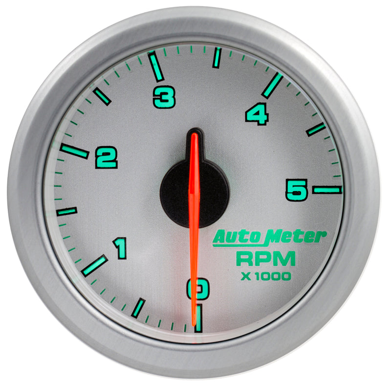 Autometer 2-1/16" Tach, 0-5,000 Rpm, Airdrive, Silver 9198-UL User 5