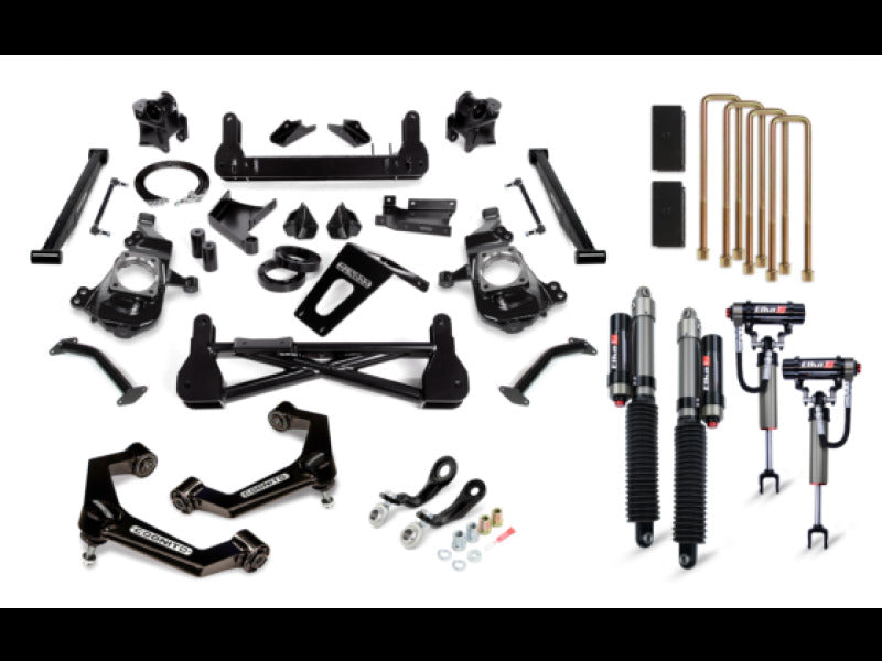 Cognito 20-24 Chevy/GMC Silv/Sierra 2500/3500 HD 2WD/4WD 7in Premier Lift Kit w/ Elka 2.5 RR Shocks 210-P1183 210-P1183 Photo - Primary