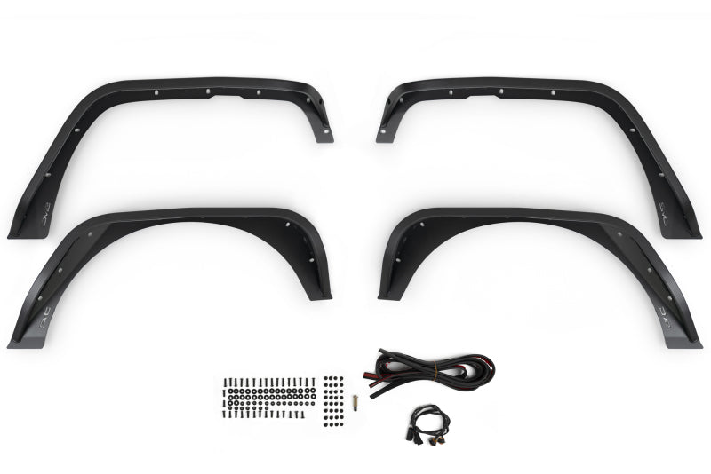 DV8 Offroad 07-18 Jeep Wrangler JK Slim Fender Flares FDJK-07 FDJK-07 Photo - Unmounted