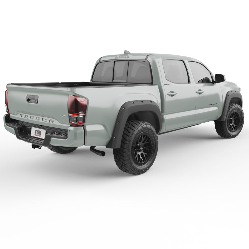 EGR 16+ Toyota Tacoma w/Mudflap Bolt-On Look Fender Flares - Set 795084 795084 Photo - Mounted