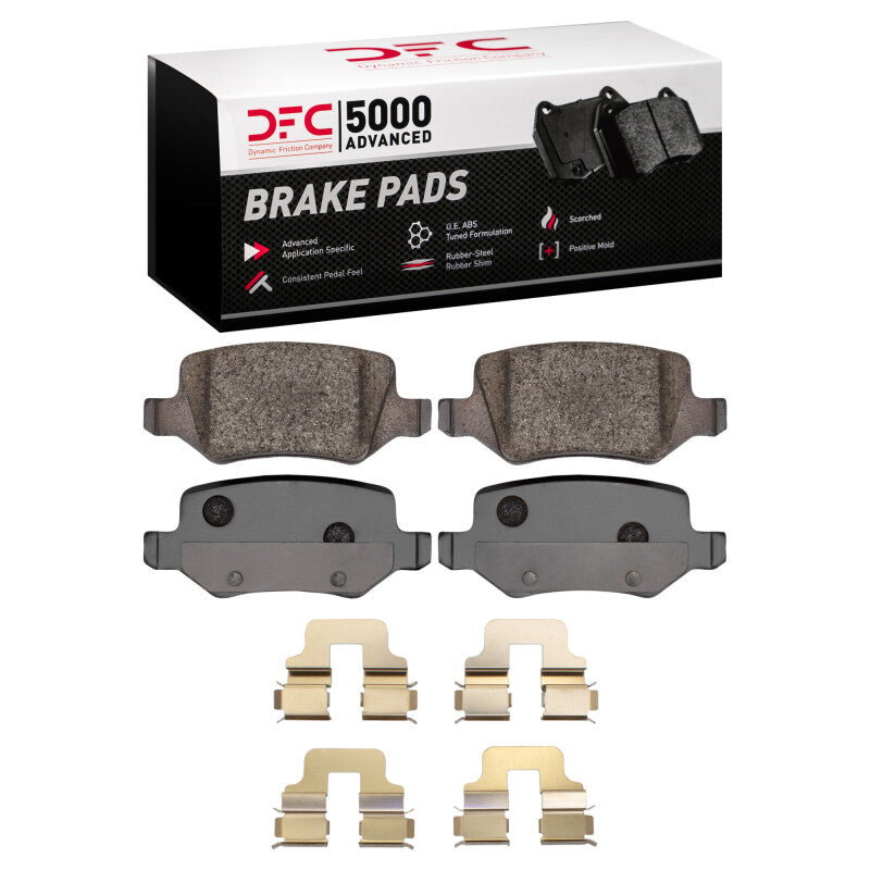 DFC DFC 5000 Advanced Low Met Brake Pads Brakes, Rotors & Pads Brake Pads - OE main image