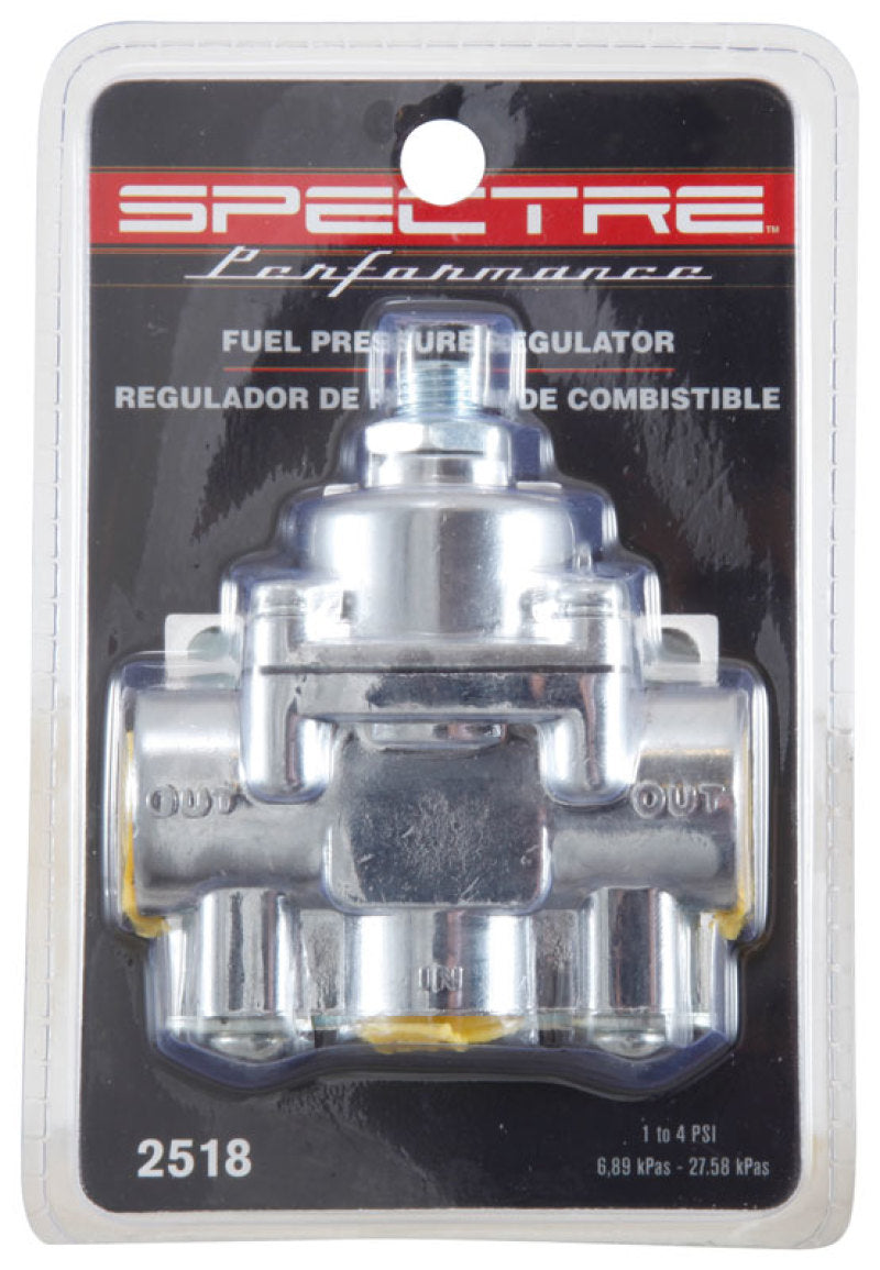Spectre Fuel Pressure Regulator 1-4psi 2518 2518 Photo - in package