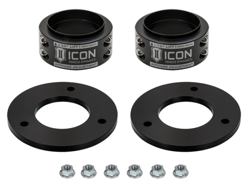 ICON 21-23 Ford Raptor .5-2.50in AAC Leveling Kit (Non 37) IVD6135B IVD6135B Photo - Primary