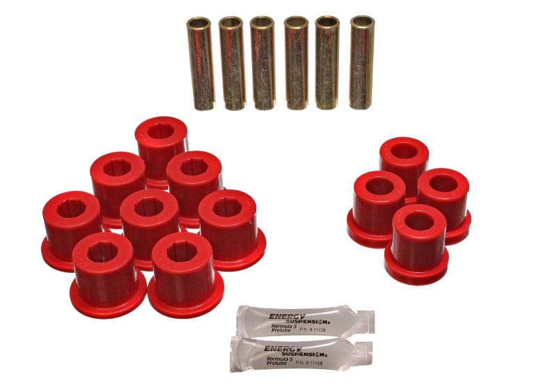 Energy Suspension Leaf Spring Bushing Set Red Chevrolet Blazer All 1973-1974 3.2108R Photo - Primary
