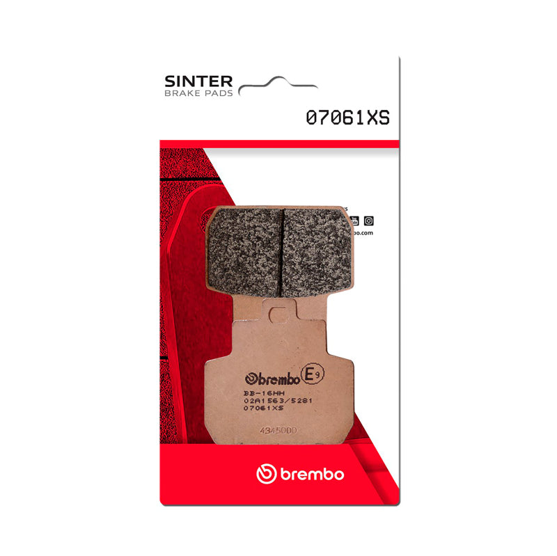 Brembo OE 08-17 Gilera RC Fuoco ie 500cc Brake Pad - Rear 07061XS 07061XS User 1