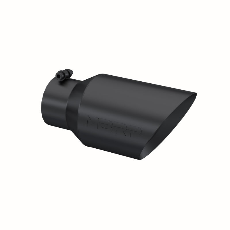 MBRP Tip 6in O.D. Dual Wall A ngled 4in inlet MBRT5072BLK T5072BLK Photo - Primary