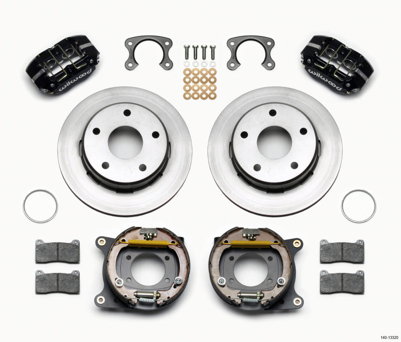 Wilwood DPL P/S Park Brake Kit, Small Ford 2.36" Off, Bronco 5 x 5.50 140-13320 Photo - Primary