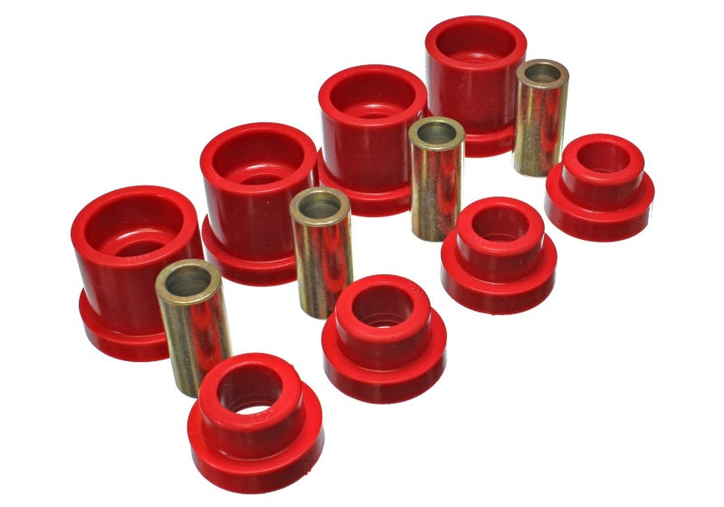 Energy Suspension Rear Subframe Bushings for 95-98 Nissan 240sx S14 Red 7.1117R Photo - Primary