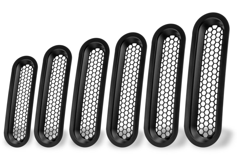 ORACLE Lighting Oracle Vertical Mesh Inserts for Vector Grille (JK Model Only) 5840-504 5840-504 Photo - Mounted