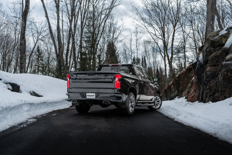 MBRP 19-Up Chevrolet/GMC 1500 5.3L T409 Stainless Steel 3in Muffler Bypass S5001409 S5001409 Photo - lifestyle view