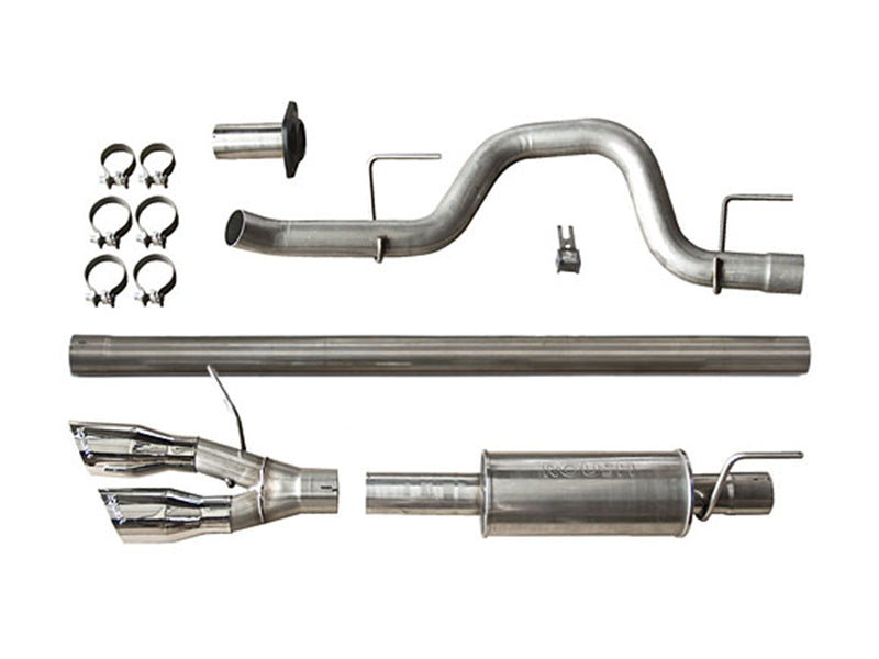 ROUSH 2011-2014 Ford F-150 3.5L/5.0L/6.2L Side Exit Performance Exhaust System (Incl. SVT Raptor) 421711 421711 Photo - Primary