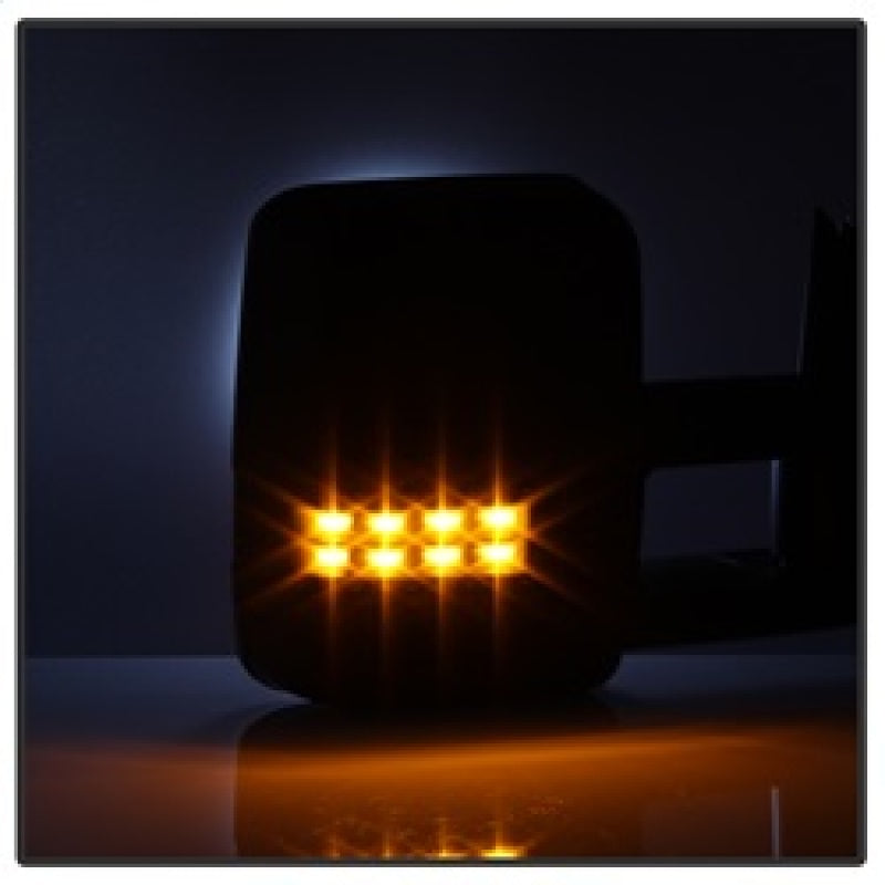 SPYDER xTune Chevy Silverado 03-06 G2 Heated Smoke LED Signal Telescoping Mirrors MIR-CS03S-G2-PWH-SM-SET 9936715 9936715 Photo - Unmounted