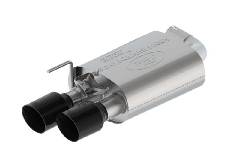 Ford Racing 2024 Mustang 5.0L Sport Active Cat-Back Exhaust - Black Tip M-5200-M5SB M-5200-M5SB Photo - Unmounted