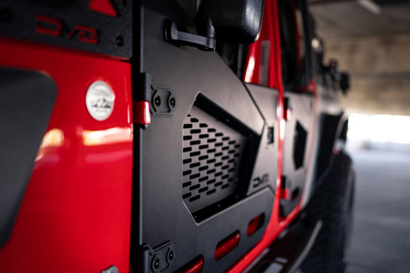 DV8 Offroad 18-22 Jeep Wrangler JL/JT Spec Series Half Doors - Front Set HDJL-02F HDJL-02F Photo - Unmounted
