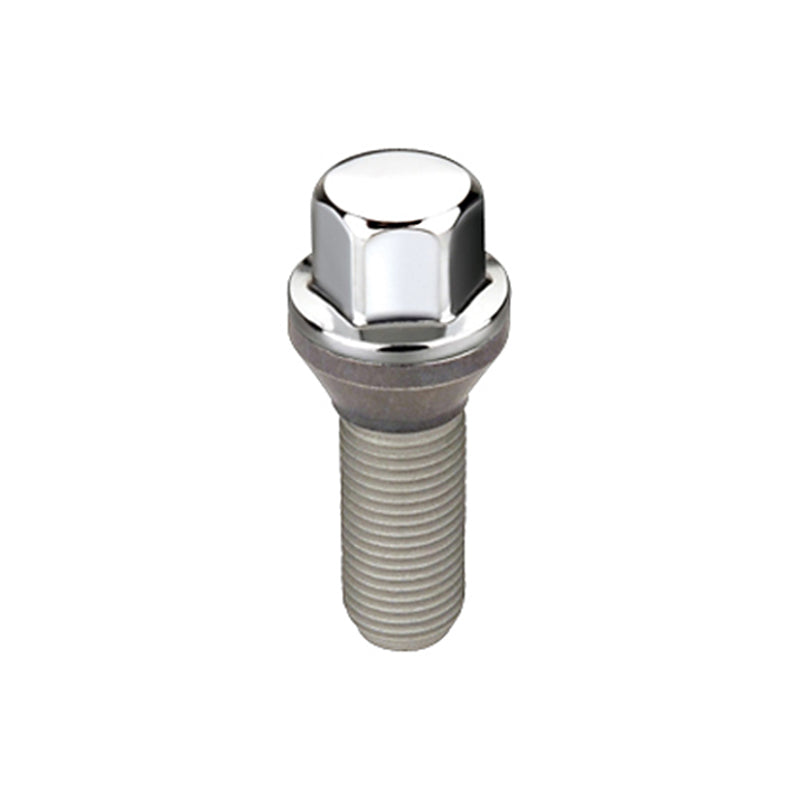 McGard Hex Lug Bolt (Cone Seat) M14X1.5 / 17mm Hex / 30.5mm Shank Length (Box of 50) - Chrome 69705 69705 Photo - Primary