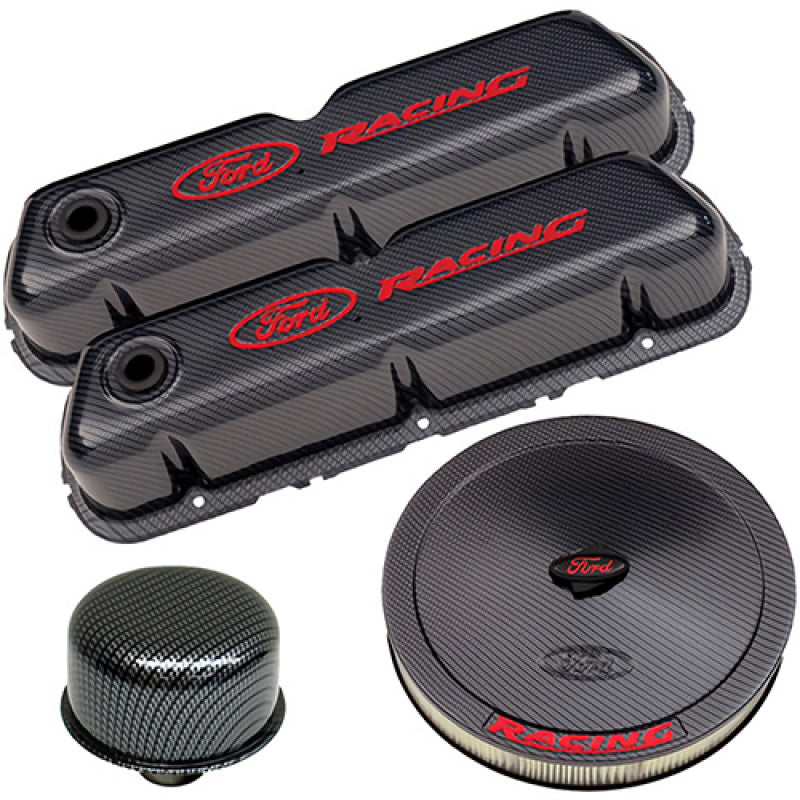 Ford Engine Dress up Kit C/F w/Ford Racing Logo FRD302-520 302-520 User 1