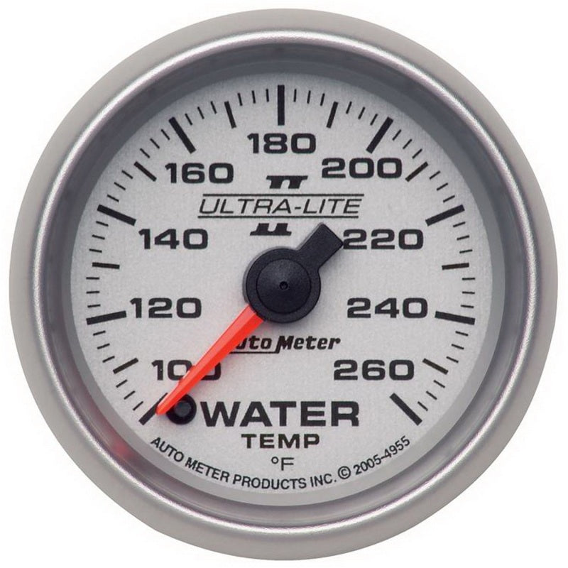 Autometer Gauge, Water Temp, 2 1/16", 100-260 Deg. F, Digital Stepper Motor 4955 Photo - Primary