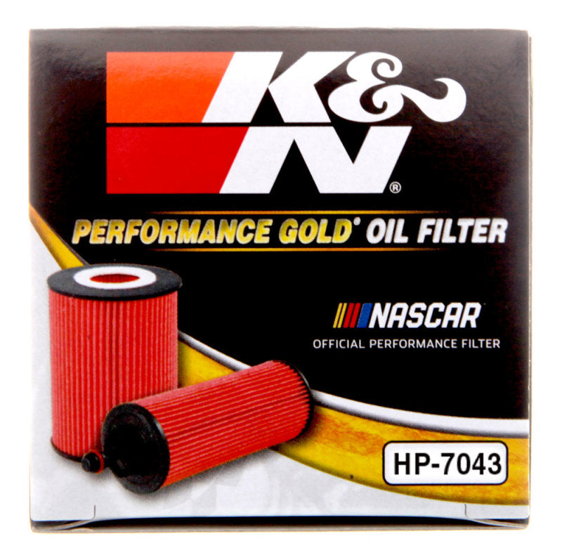 K&N Engineering Oil Filter KNEHP-7043 HP-7043 Photo - in package