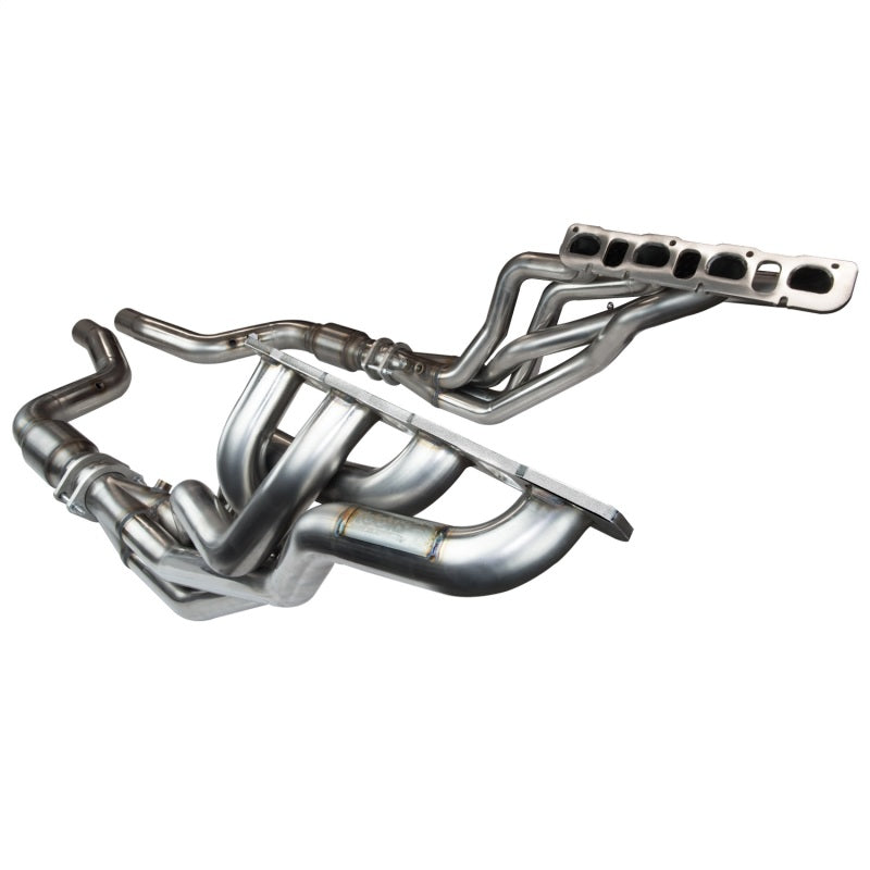Kooks Headers Kooks 2015+ Dodge Challenger/Charger SRT Hellcat 6.2L V8 Stepped Header w/ Green Connection Pipe 3103H530 3103H530 Photo - Primary