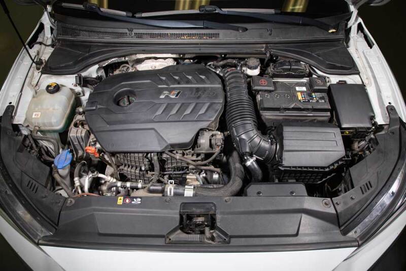 K&N Engineering K&N 20-22 Hyundai Veloster N 2.0L L4 Aluminum Charge Pipe Kit - Gunmetal Gray 77-1019KC 77-1019KC Photo - Mounted