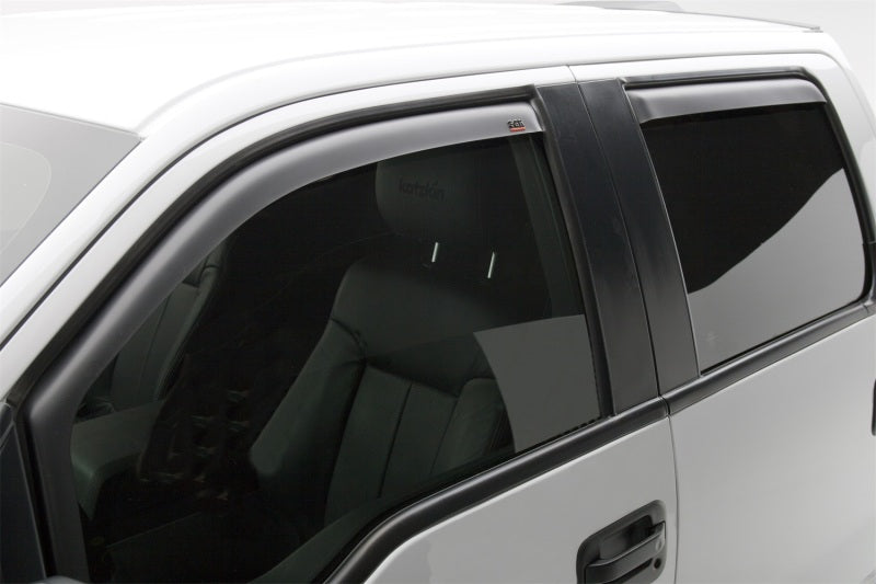 EGR 15+ Ford F150 Super Cab In-Channel Window Visors - Set of 4 - Matte (573475) 573475 573475 Photo - Mounted