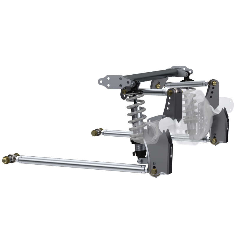 QA1 HD Pro Rear Triangulated 4-Link Kit - Front Mount Single Adj Coilovers R173-170 R173-170 Photo - lifestyle view