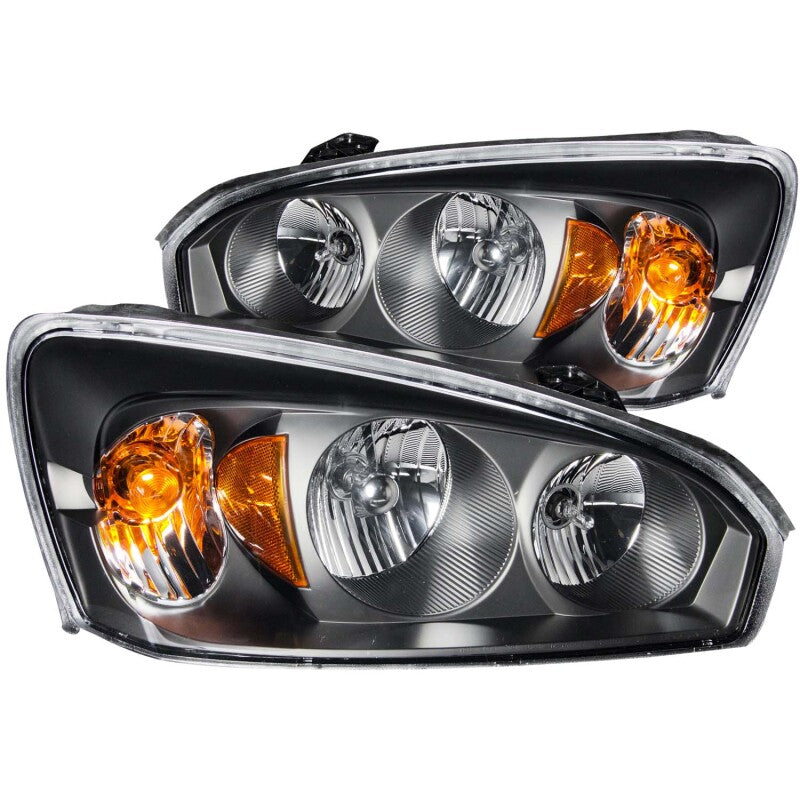 Anzo 2004-2007 Chevrolet Malibu Crystal Headlights Black 121221 Photo - Primary