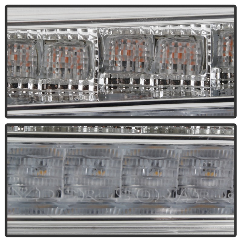 Spyder Jeep Wrangler 2018-2019 (LED Model Only) LED Front Bumper Lights - Sequential Signal - Chrome 5086792 5086792 Photo - Unmounted