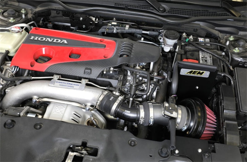 AEM Induction AEM 2017-2018 Honda Civic Type R 2.0L Cold Air Intake 21-832C 21-832C Photo - Mounted