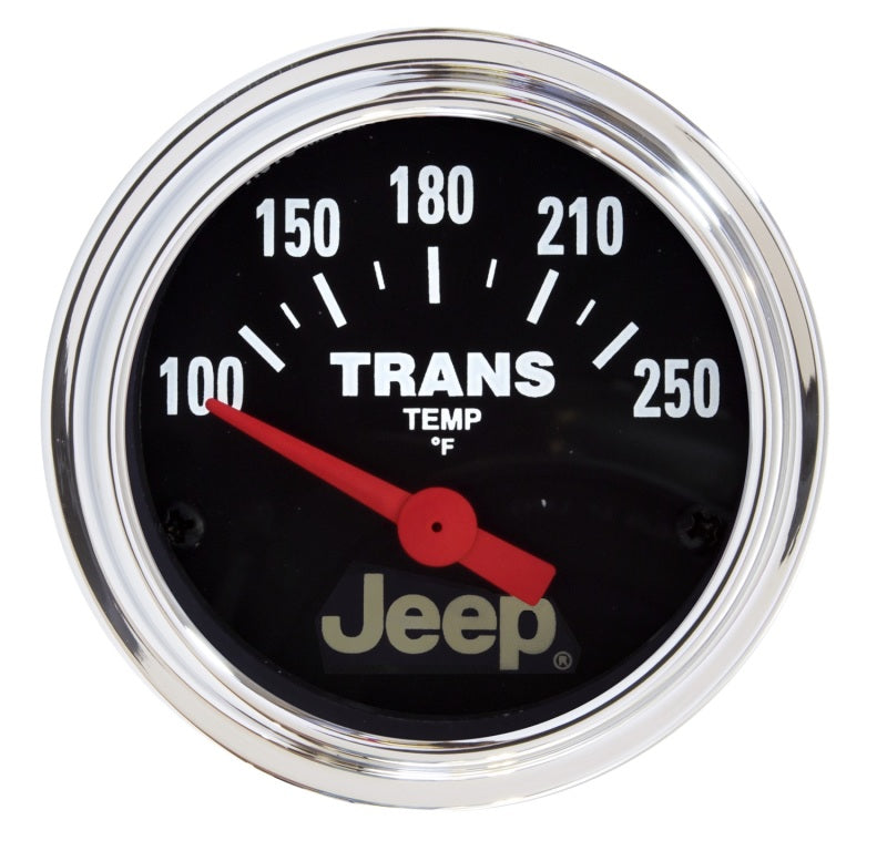 Autometer Gauge, Trans Temp, 2 1/16", 250 Deg F, Elec, Jeep 880260 Photo - Primary